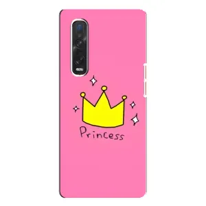 Чохол з картинкою (Стильні) ОППО Файнд Х3 Про - (AlphaPrint) (Princess)
