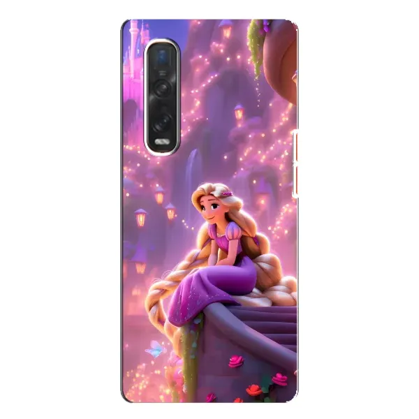 Чехол с принтом «Рапунцель в замке» для OPPO Find X3 Pro