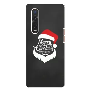 Різдвяні Чохли для Oppo Find X3 Pro (VPrint) (Санта Крісмас)