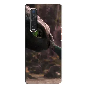 Чехол как приручить дракона на Oppo Find X3 Pro (Сцена с драконом)