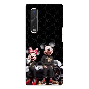 Чехол Disney Mouse Oppo Find X3 Pro (PREMIUMPrint) (Семья Маусов)