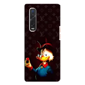 Чехлы для Oppo Find X3 Pro - Скрудж МакДак Louis Vuitton (PREMIUMPrint) (Скрудж с бриллиантом)