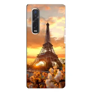 Чохол Ейфелева Вежа Oppo Find X3 Pro - (AlphaPrint) (Сонячня вежа)