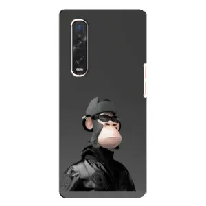 Чехлы с Обезьянами NFT для Oppo Find X3 Pro (AlphaPrint) (стильная обезьяна NFT)