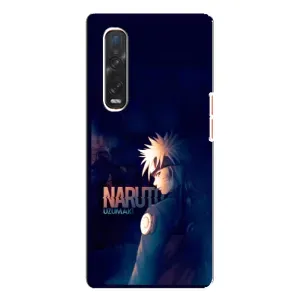 Naruto Anime Чехлы для Оппо Финд х3 Про (AlphaPrint) (тень Наруто)