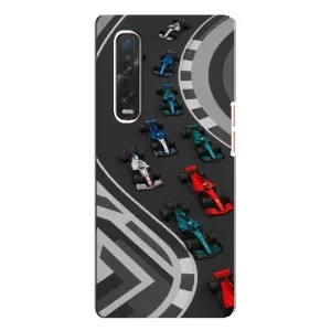 Чехол Формула1 на Oppo Find X3 Pro (Трасса Ф1)
