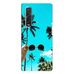Силиконовый чехол с КАРТИНКАМИ лето для Oppo Find X3 Pro (AlphaPrint)