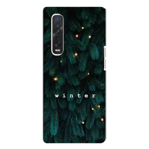 Чохол з принтом «Winter» для OPPO Find X3 Pro