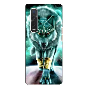 Защитные чехлы для Оппо Финд х3 Про (AlphaPrint) (ХИТ продаж) ВОЛК