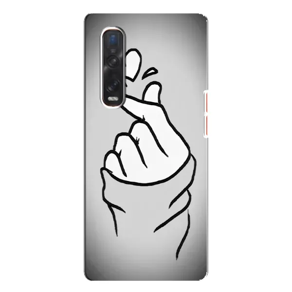 Чехол с принтом «Значок Love» для OPPO Find X3 Pro Чехол с принтом «Значок Love» для OPPO Find X3 Pro