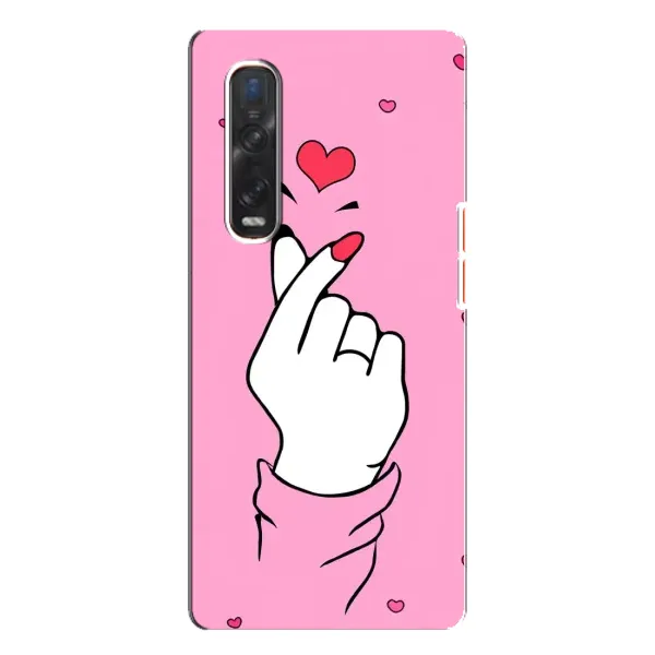Чехол с принтом «Знак Love» для OPPO Find X3 Pro Чехол с принтом «Знак Love» для OPPO Find X3 Pro