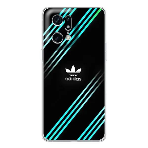 Чехол с принтом «Адидас с полосами» для OPPO Find X5 Pro Чехол с принтом «Адидас с полосами» для OPPO Find X5 Pro
