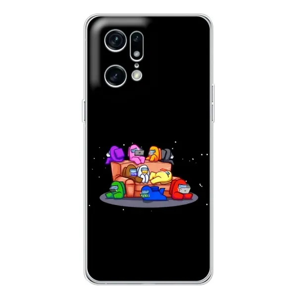 Чехол с принтом «Амонг-ас» для OPPO Find X5 Pro