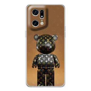 Чехлы для OPPO Find X5 Pro - Bearbrick Louis Vuitton (PREMIUMPrint)