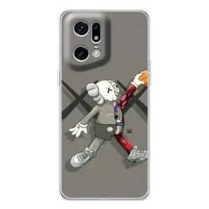 Чохли для OPPO Find X5 Pro - Bearbrick Louis Vuitton (PREMIUMPrint) (Беарбрік Джордан)