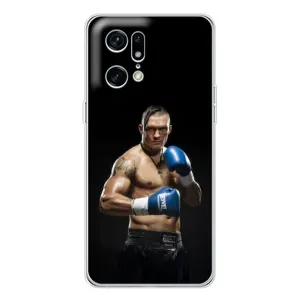 Чехол с картинкой Александр Усик для OPPO Find X5 Pro (Боксер Усик)