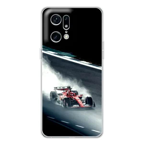 Чехол с принтом «Болид гоночный» для OPPO Find X5 Pro