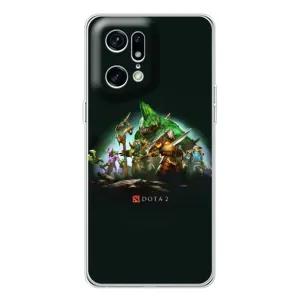 Чохол з принтом «DOTA 2» для OPPO Find X5 Pro