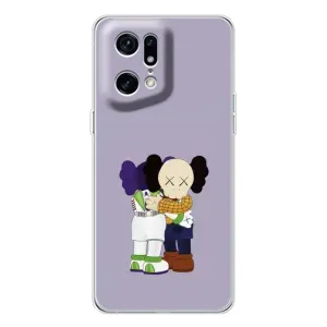 Чохли для OPPO Find X5 Pro - Bearbrick Louis Vuitton (PREMIUMPrint) (Дружба Беарбрік)