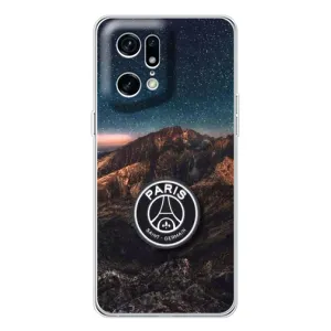 Чехлы PSG для OPPO Find X5 Pro (AlphaPrint) (ФК ПСЖ)