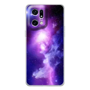 Космические Чехлы для Файнд Х5 Про (VPrint) (Галактика)