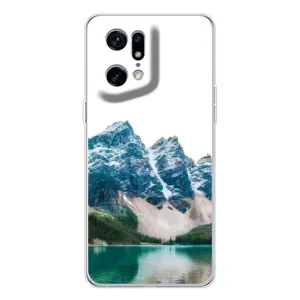 Силіконовий чохол з КАРТИНКАМИ літо для OPPO Find X5 Pro (AlphaPrint) (Гори)