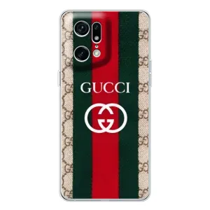 Чехлы ГУЧЧИ для Файнд Х5 Про (AlphaPrint) (Gucci дизайн)