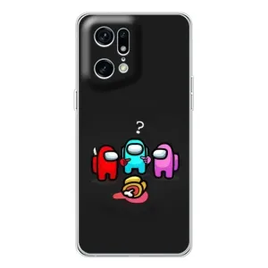 Чохли Амонг Ас для OPPO Find X5 Pro (AlphaPrint)