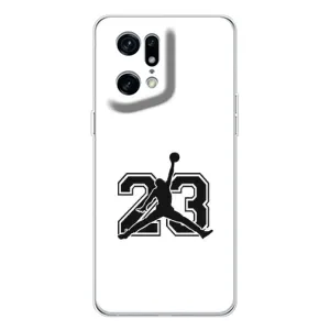 Чохли для OPPO Find X5 Pro - з картинкою JORDAN (AlphaPrint) (Jordan 23)