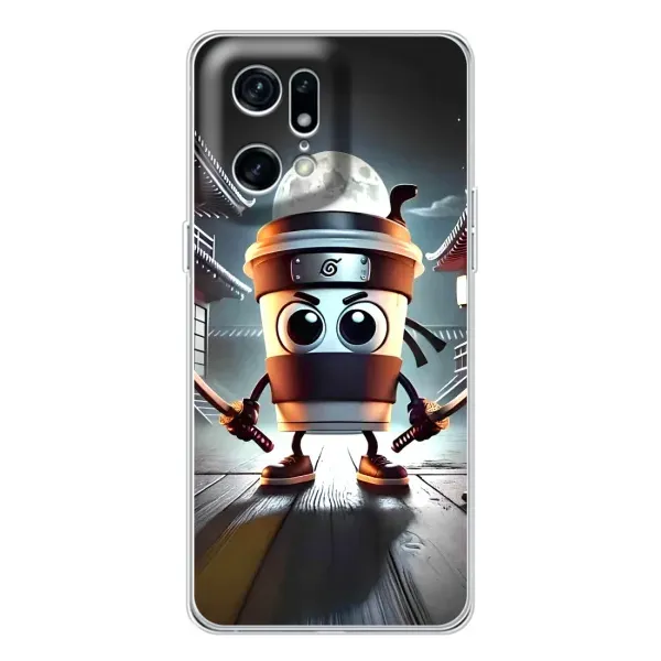 Чехол с принтом «Капучино асасино» для OPPO Find X5 Pro Чехол с принтом «Капучино асасино» для OPPO Find X5 Pro