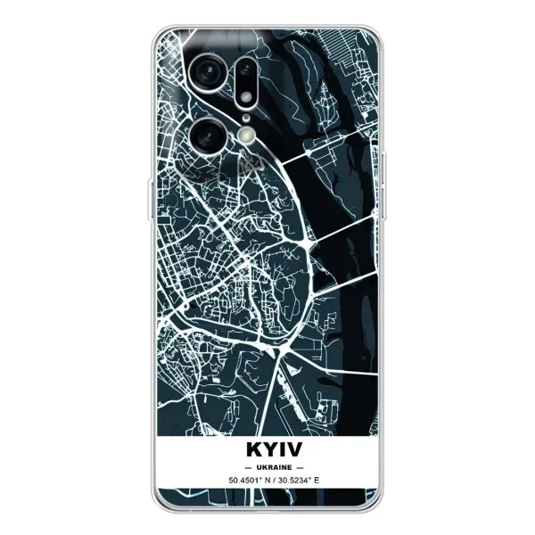 Чехол с принтом «Киев» для OPPO Find X5 Pro