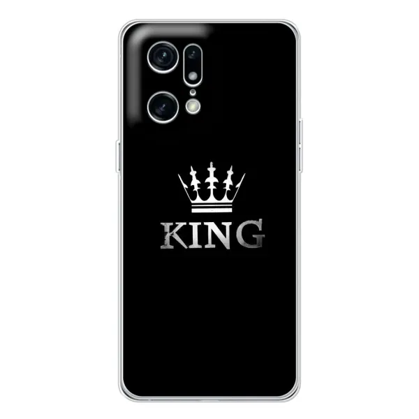 Чохол з принтом «KING» для OPPO Find X5 Pro
