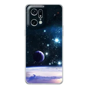 Космические Чехлы для Файнд Х5 Про (VPrint) (Космический вид)