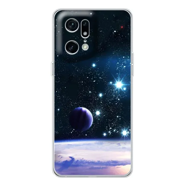 Чехол с принтом «Космический вид» для OPPO Find X5 Pro