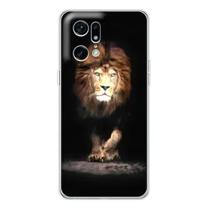 Чехол со Львом для OPPO Find X5 Pro (VPrint) (Лев)
