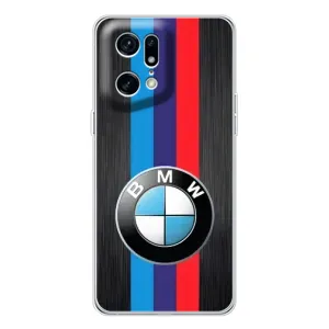 Чохол для Файнд Х5 Про - з принтом БМВ (AlphaPrint) (Лого BMW)