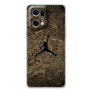 Чохли для OPPO Find X5 Pro - з картинкою JORDAN (AlphaPrint)
