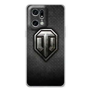 Чохол з принтом «Лого Tanks» для OPPO Find X5 Pro
