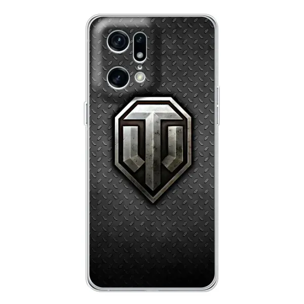 Чохол з принтом «Лого Tanks» для OPPO Find X5 Pro