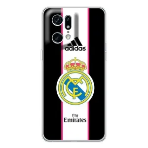 Чехол для OPPO Find X5 Pro с принтом Реал Мадрид (Лого Real Madrid)