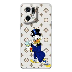 Чехлы для OPPO Find X5 Pro - Скрудж МакДак Louis Vuitton (PREMIUMPrint) (Макдак на стиле)