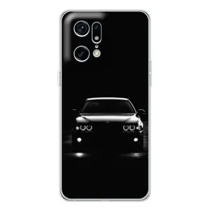 Чохол для Файнд Х5 Про - з принтом БМВ (AlphaPrint) (Машина BMW)