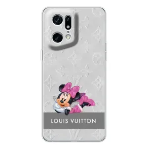 Чехол Disney Mouse OPPO Find X5 Pro (PREMIUMPrint) (Мики Маус ЛВ)