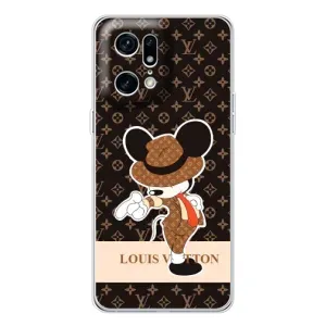 Чехол Disney Mouse OPPO Find X5 Pro (PREMIUMPrint) (Микки Джексон)