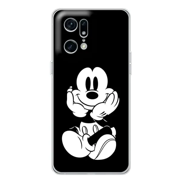 Чехол с принтом «Микки на черном» для OPPO Find X5 Pro