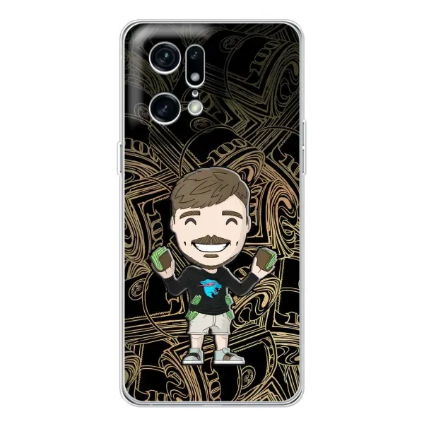 Чехол с принтом «Mister Beast» для OPPO Find X5 Pro