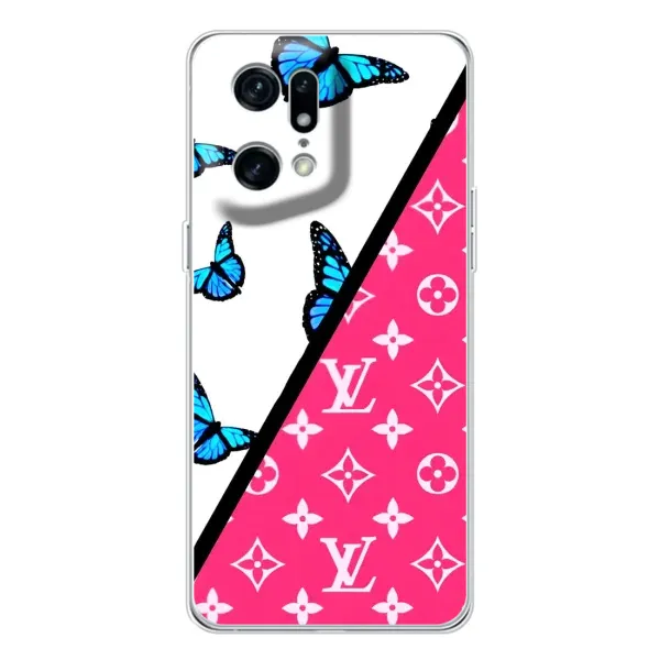 Чехол с принтом «Мода LV» для OPPO Find X5 Pro