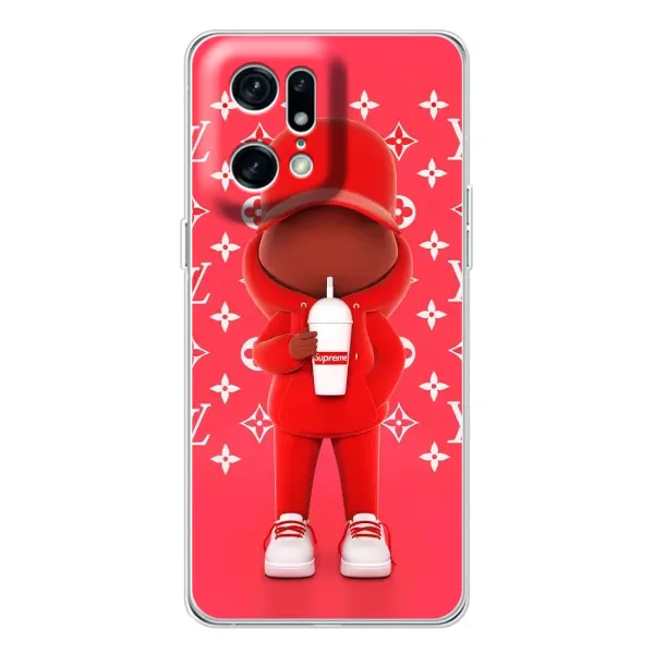 Чехол с принтом «Модный стиль» для OPPO Find X5 Pro Чехол с принтом «Модный стиль» для OPPO Find X5 Pro