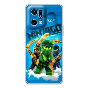 Чохол з принтом «Ninjago» для OPPO Find X5 Pro