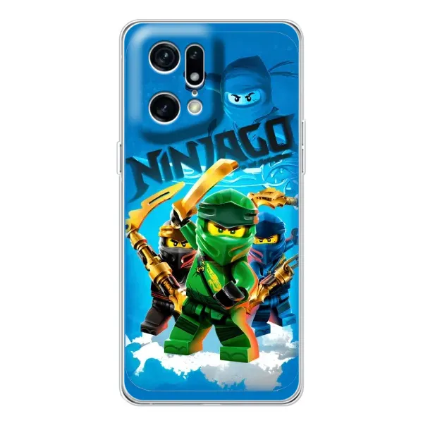 Чохол з принтом «Ninjago» для OPPO Find X5 Pro